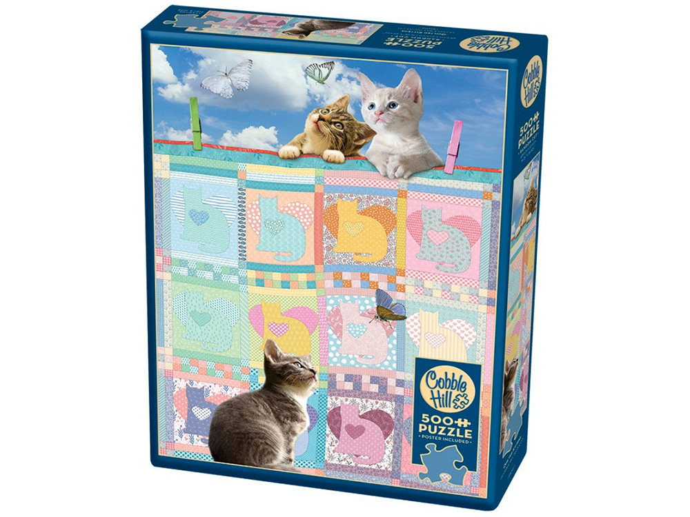 QUILTED KITTENS 500pc