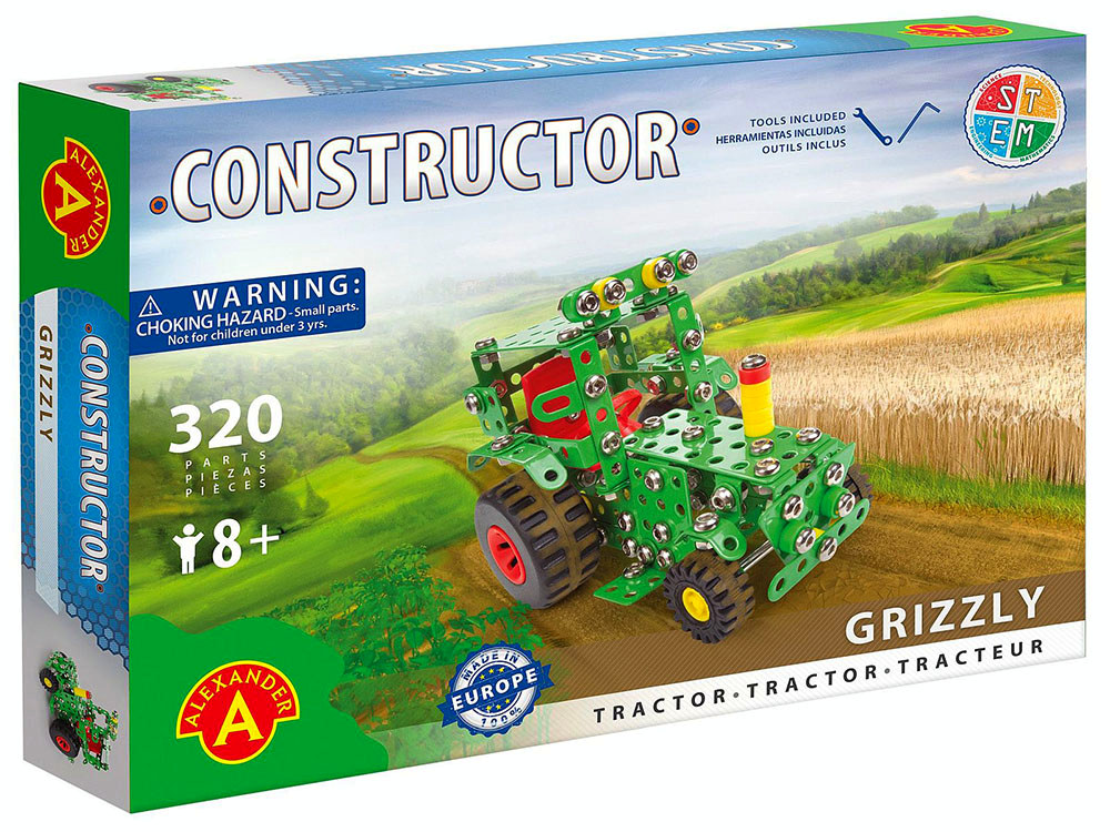 GRIZZLY TRACTOR 320pc