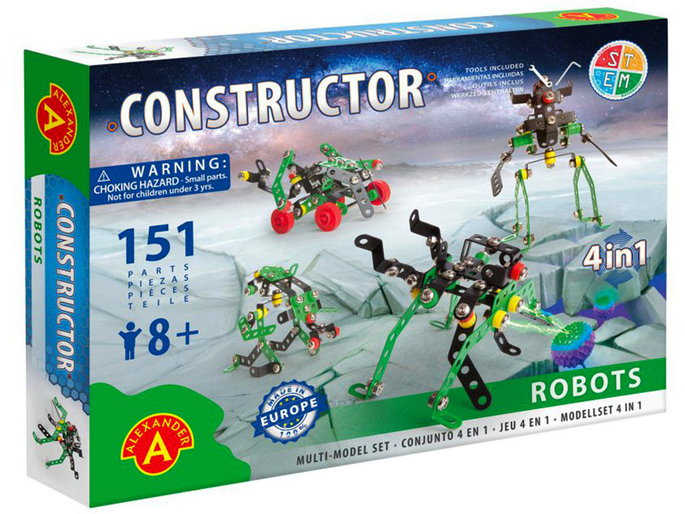 ROBOTS 4-in-1 151pcs