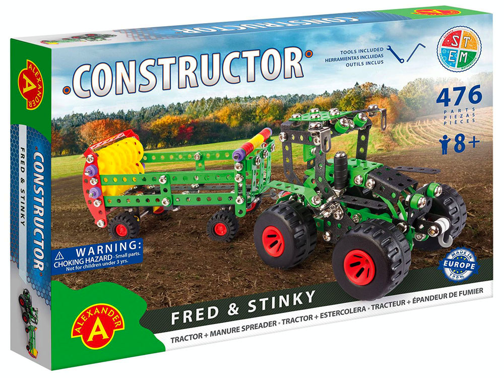 FRED & STINKY TRACTOR SET 476p