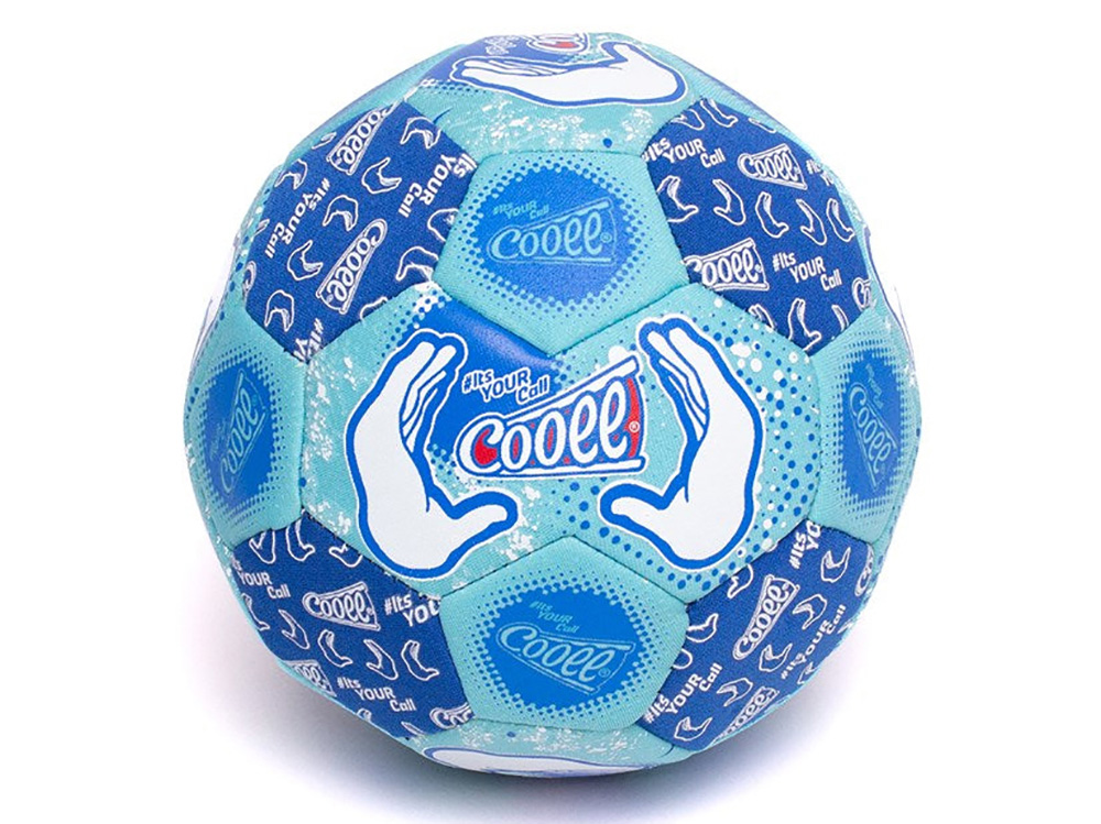 MINI SOCCER BALL BLUE