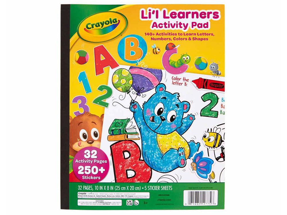 LIL LEARNERS ACTVITY PAD