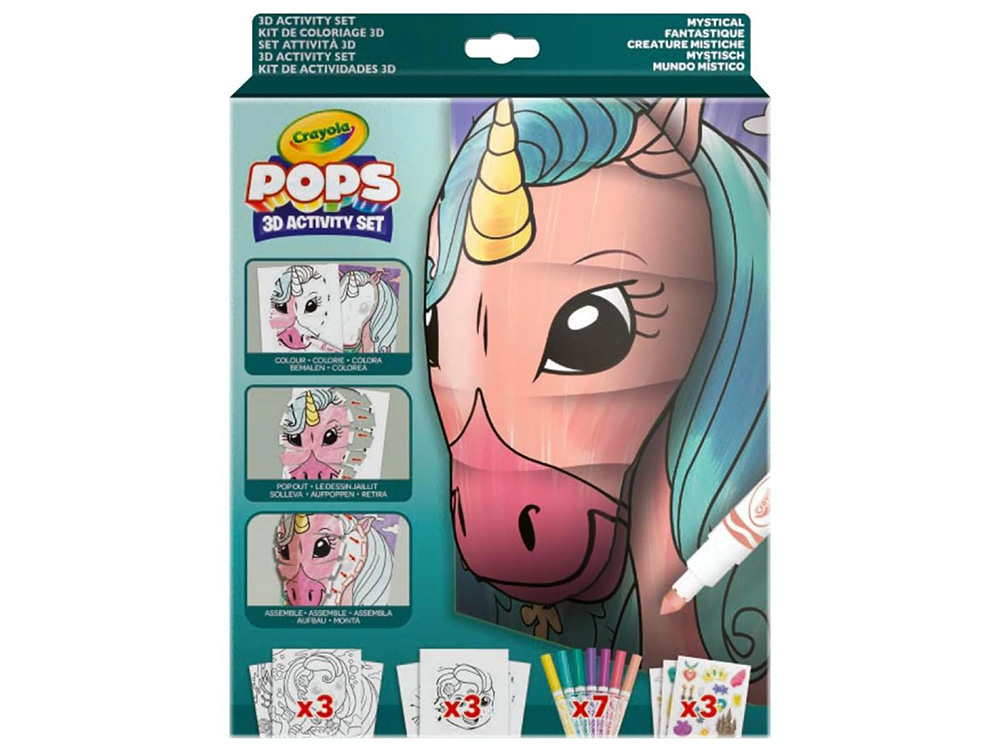 POPS 3D ACTIVITY SET MYSTICAL