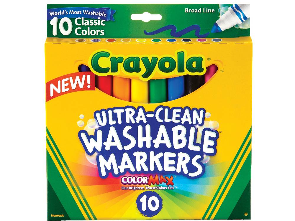 WASHABLE MARKERS CLASSIC COLOR