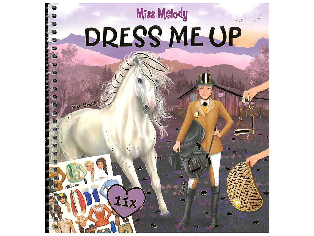 DRESS ME UP STICKER BOOK