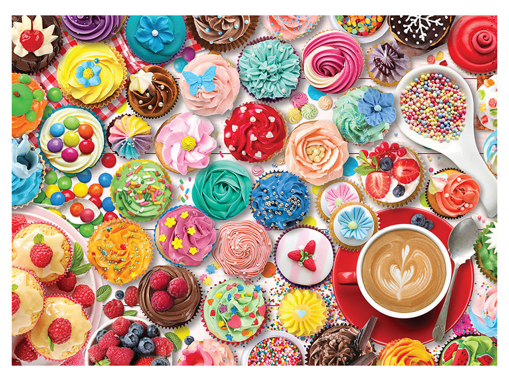 CUPCAKE PARTY 1000pc - Click Image to Close