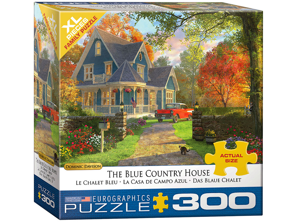 BLUE COUNTRY HOUSE 300pcXL