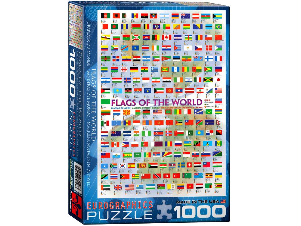FLAGS OF THE WORLD 1000pc