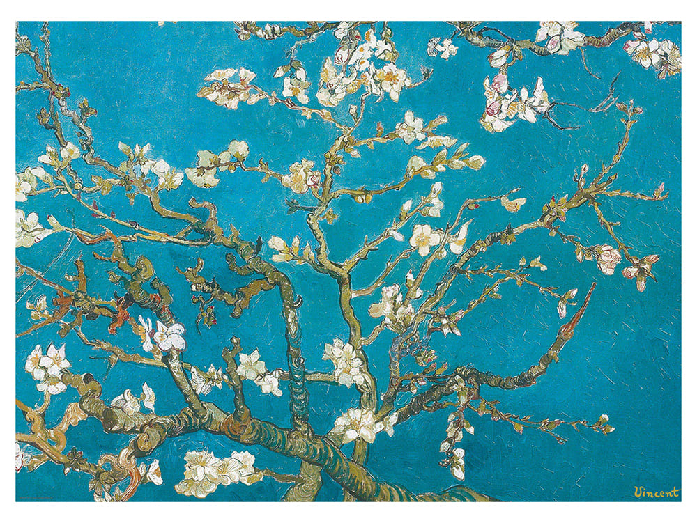 VAN GOGH, ALMOND TREE BRANCHES - Click Image to Close