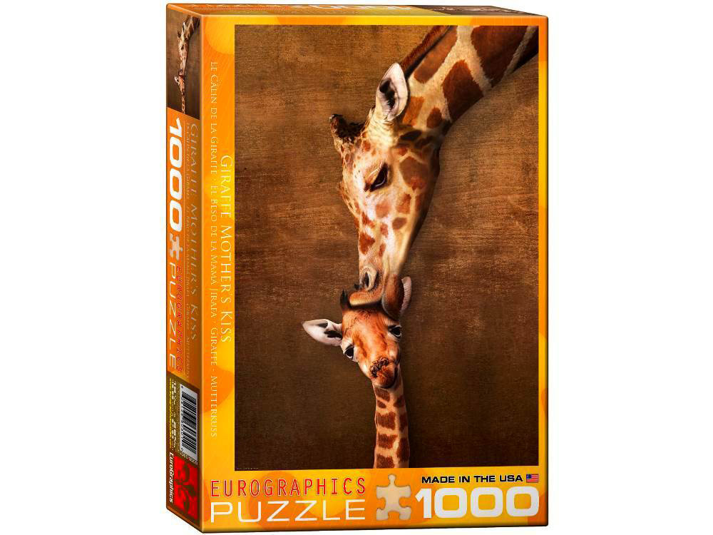 GIRAFFE MOTHER'S KISS 1000pc