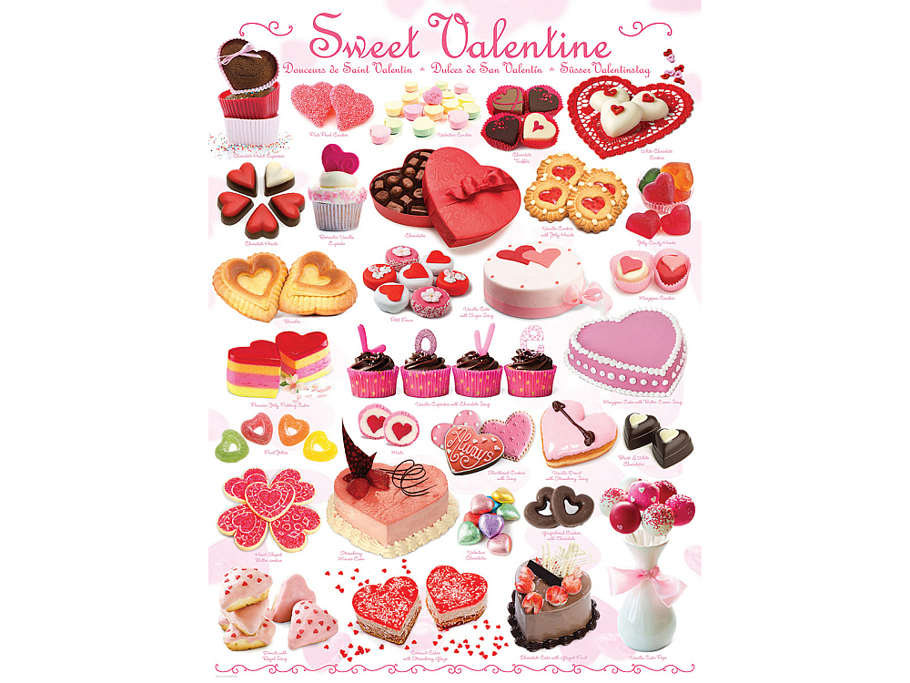 SWEET VALENTINE 1000pc - Click Image to Close