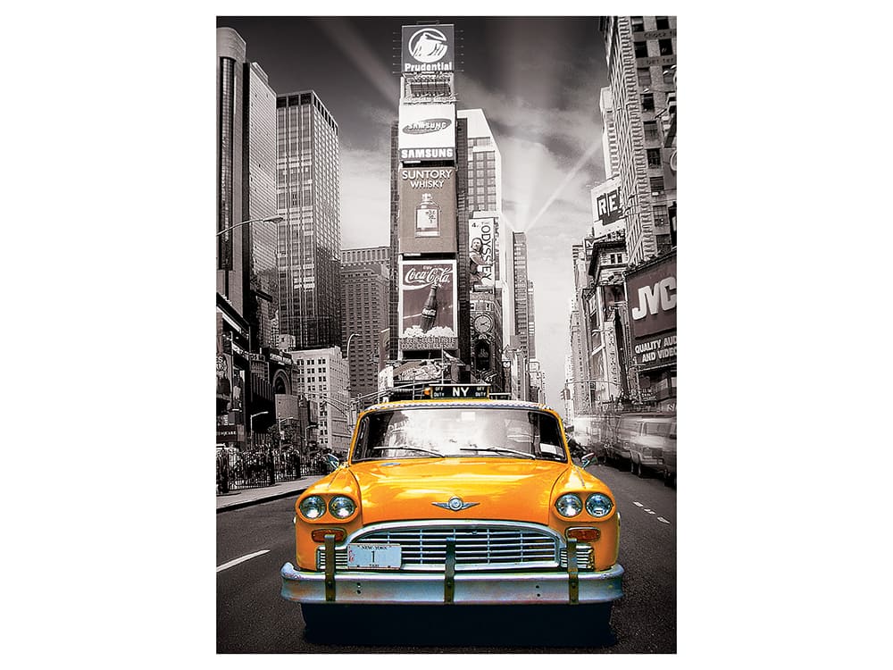 NEW YORK YELLOW CAB 1000pc - Click Image to Close