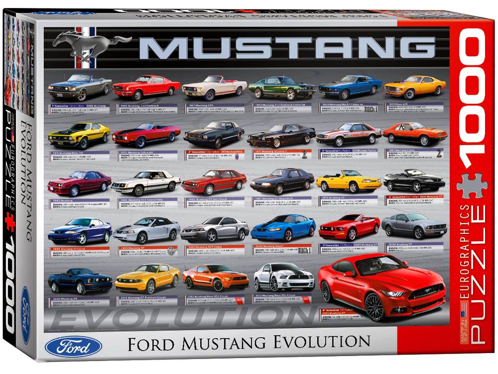 FORD MUSTANG EVOLUTION 1000pc