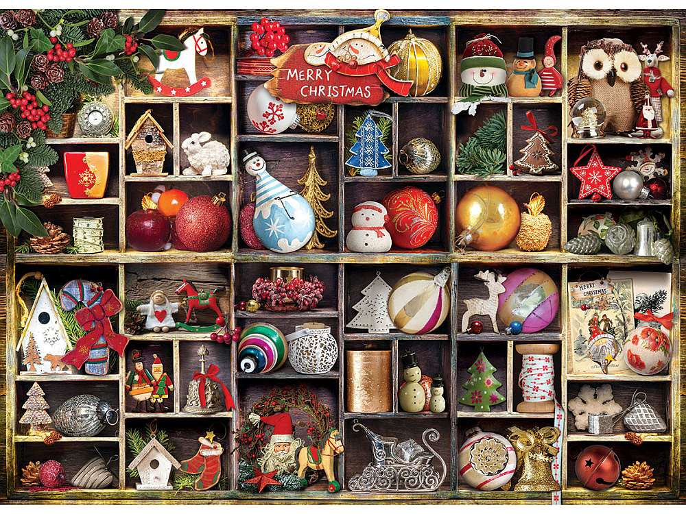 CHRISTMAS ORNAMENTS 1000pc EUR - Click Image to Close