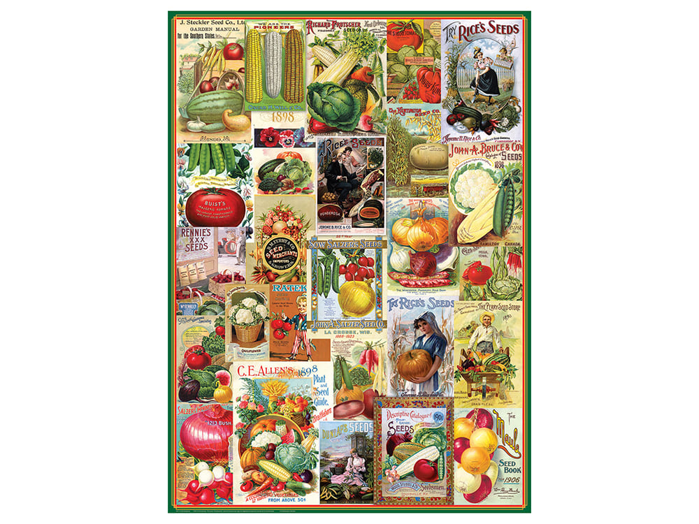 VEGETABLES SEED CATALOG 1000pc - Click Image to Close