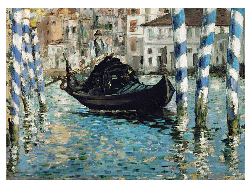 MANET, GRAND CANAL OF VENICE - Click Image to Close