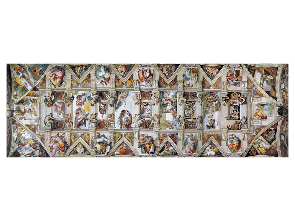 SISTINE CHAPEL CEILING 1000pc - Click Image to Close