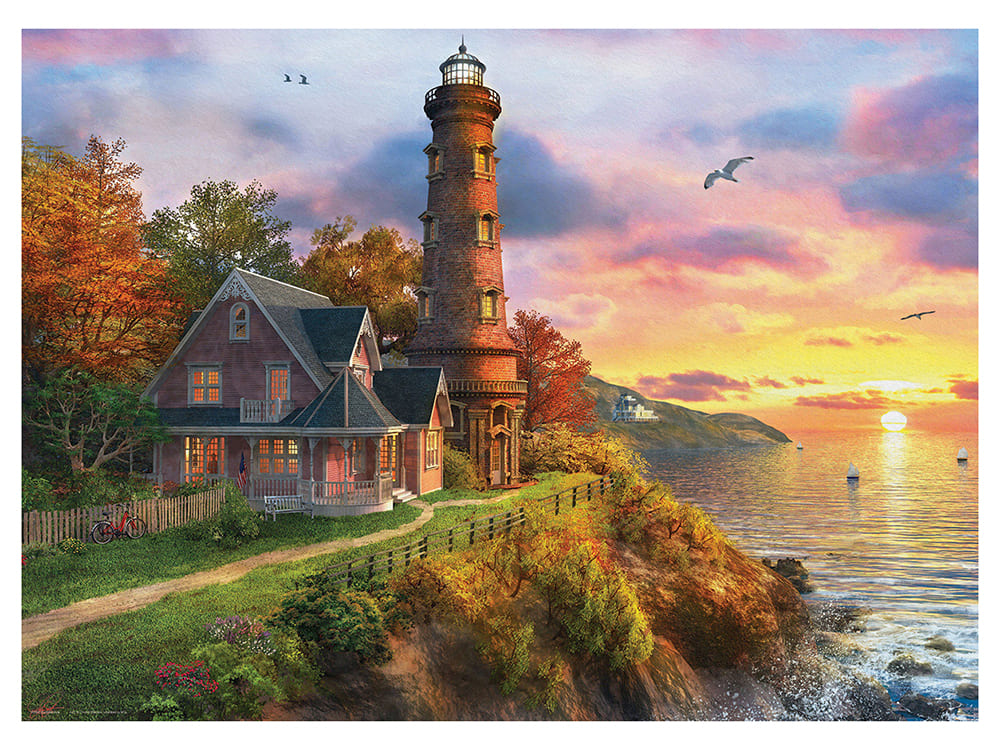 THE OLD LIGHTHOUSE 1000pc - Click Image to Close