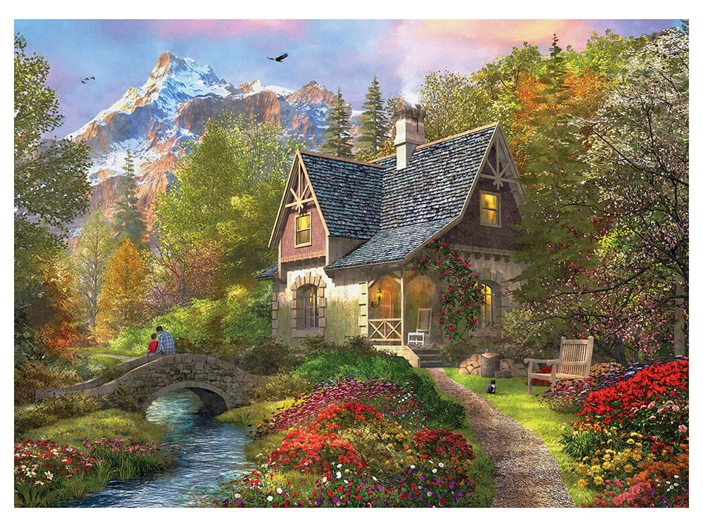 NORDIC MORNING 1000pc - Click Image to Close