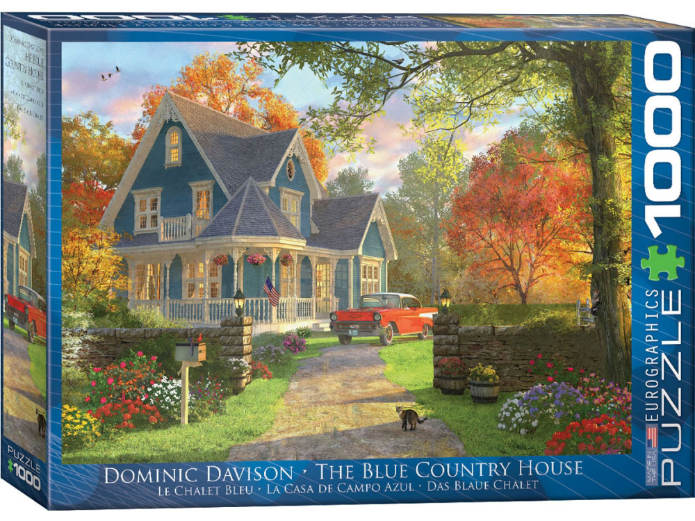 THE BLUE COUNTRY HOUSE 1000pc