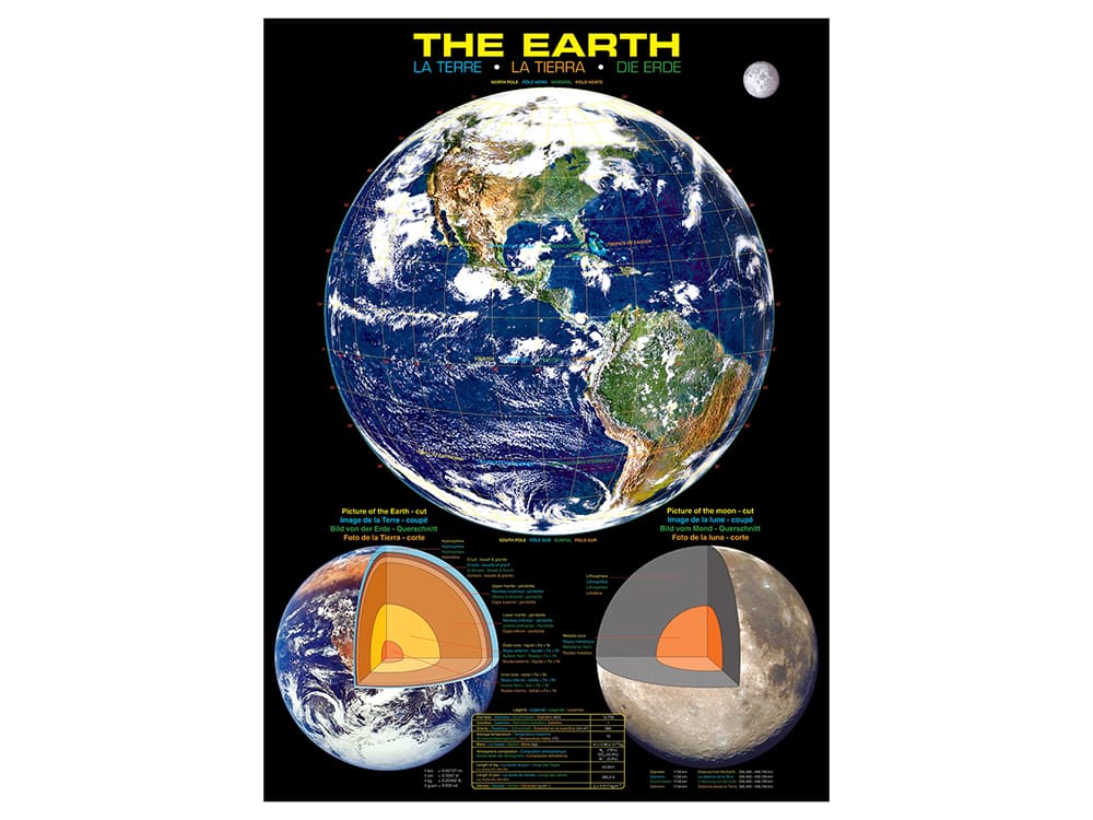 THE EARTH 1000pc - Click Image to Close