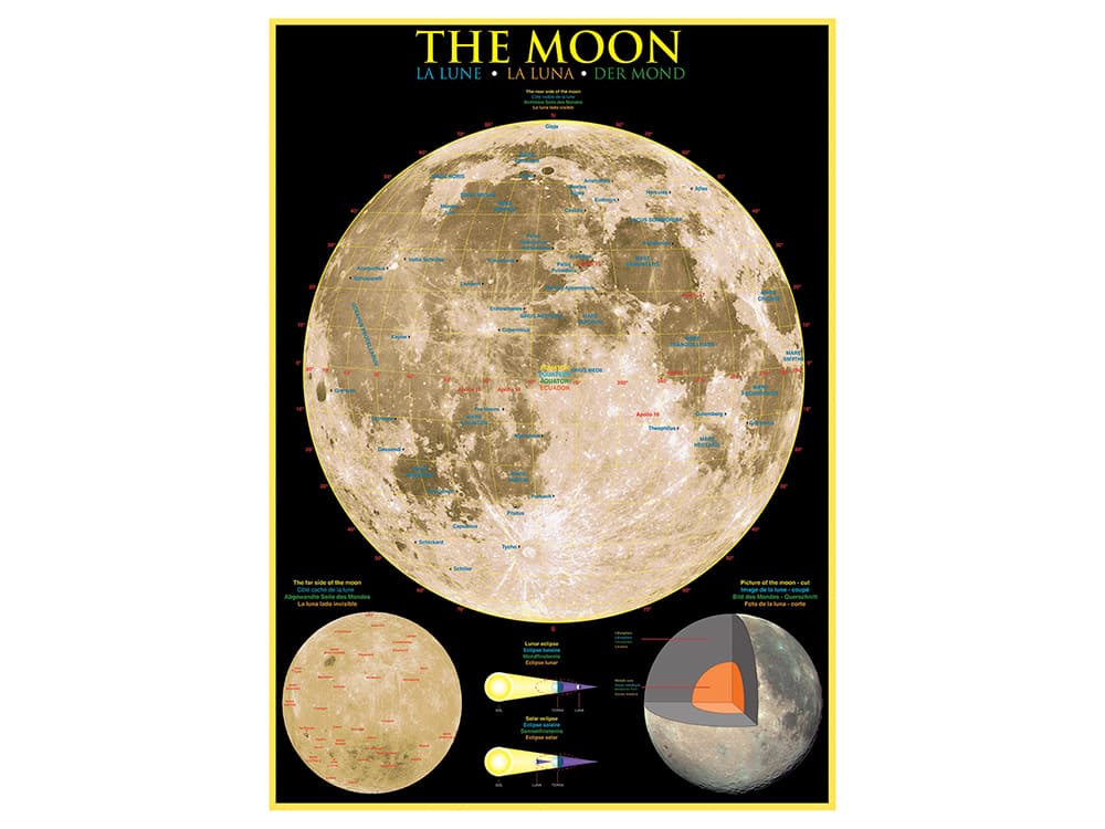 THE MOON 1000pc - Click Image to Close