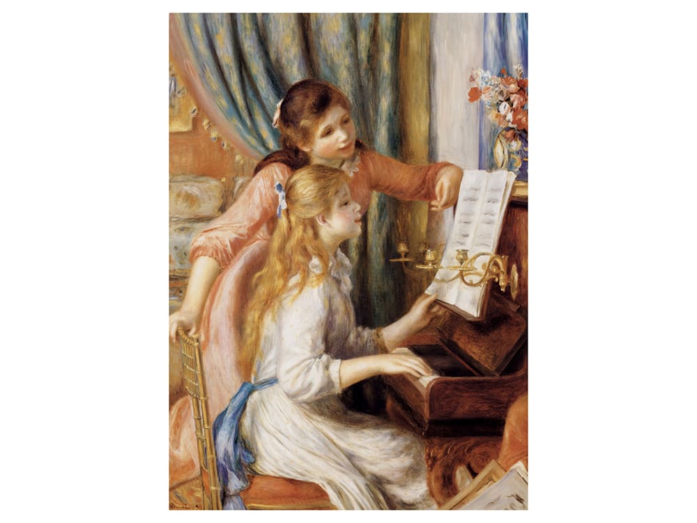 RENOIR, GIRLS ON THE PIANO - Click Image to Close