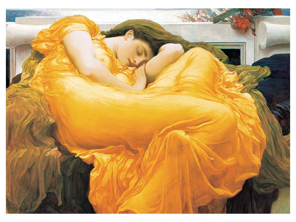 LORD LEIGHTON, FLAMING JUNE - Click Image to Close
