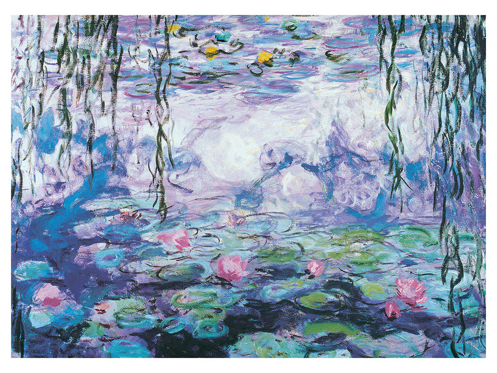 MONET, WATERLILIES 1000pc - Click Image to Close