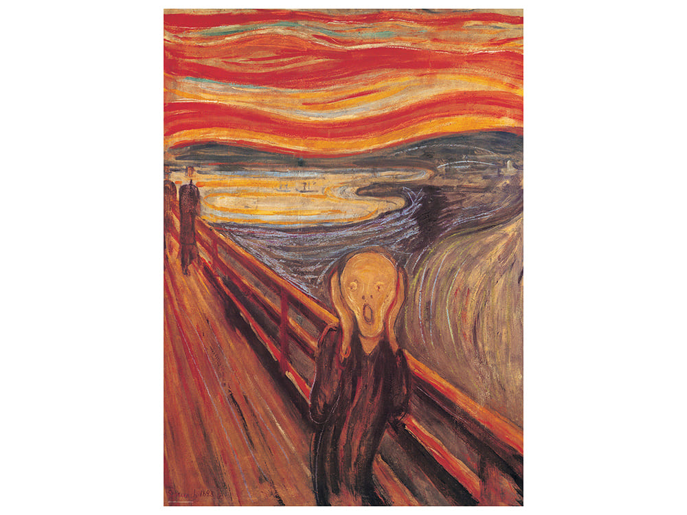 MUNCH, THE SCREAM 1000pc EUR - Click Image to Close