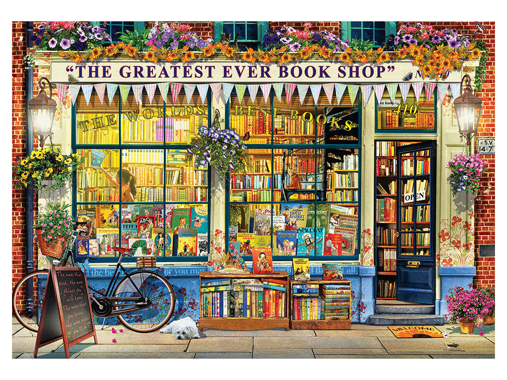 THE GREATEST BOOKSTORE 1000pc - Click Image to Close