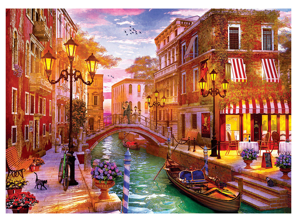 SUNSET OVER VENICE 1000pc - Click Image to Close