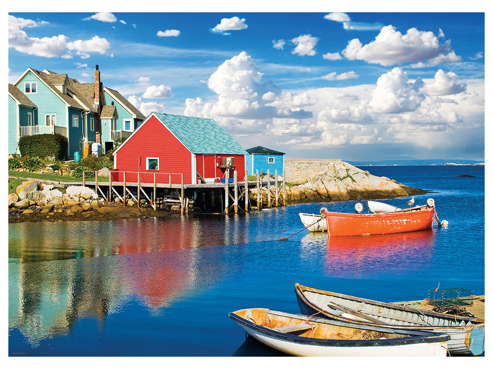 PEGGY'S COVE NOVA SCOTIA 1000p - Click Image to Close