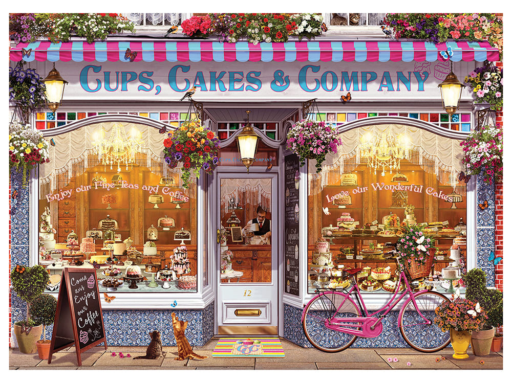 CUPS CAKES & CO 1000pc - Click Image to Close
