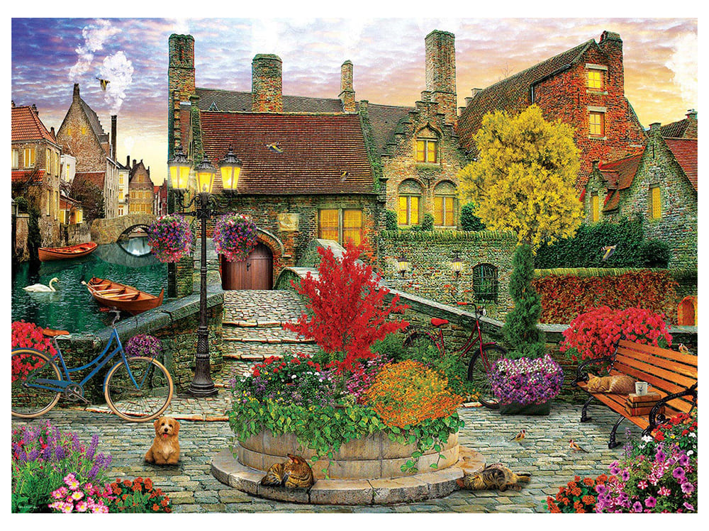 OLD TOWN 1000pc - Click Image to Close