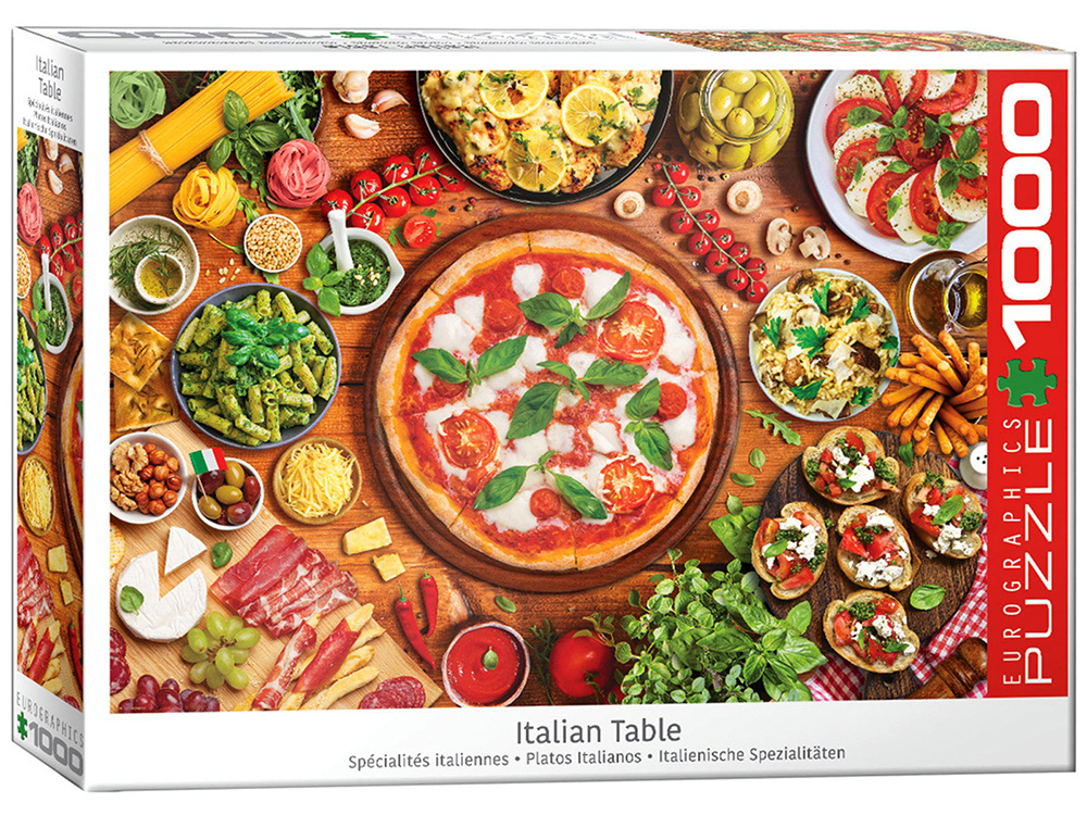 ITALIAN TABLE 1000pc