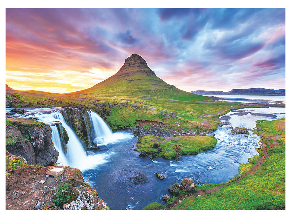 ICELAND KIRKJUFELL 1000pc - Click Image to Close