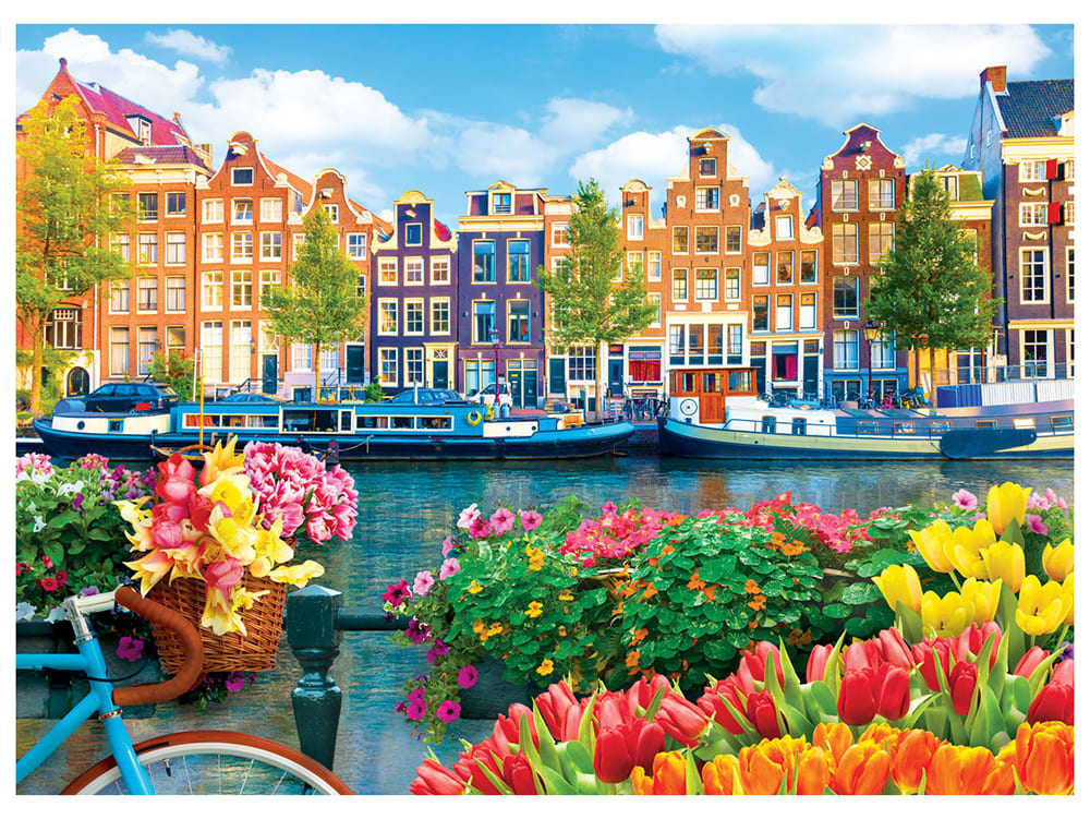 AMSTERDAM NETHERLANDS 1000pc - Click Image to Close