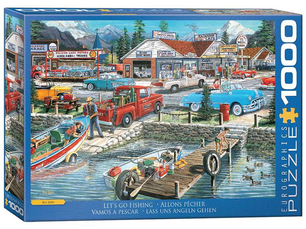 LET'S GO FISHING 1000pc