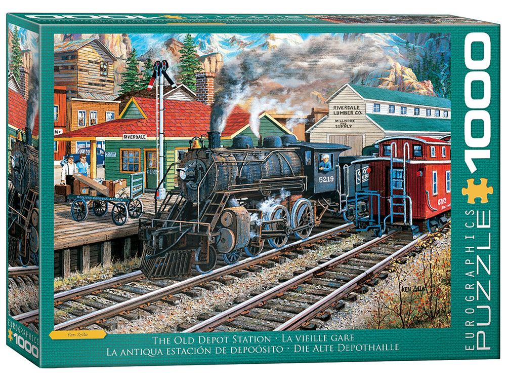 THE OLD DEPOT STATION 1000pc