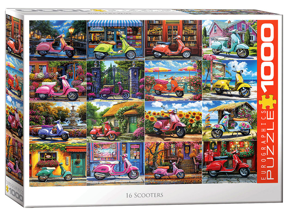 16 SCOTTERS 1000pc
