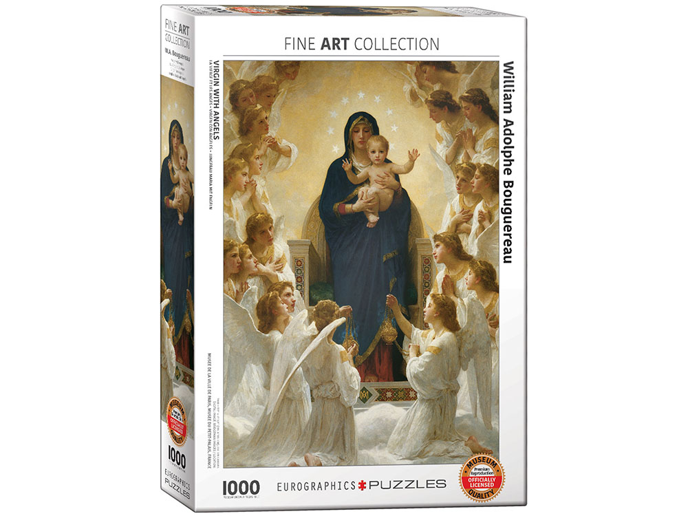 VIRGIN WITH ANGELS 1000pc