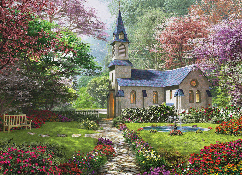 BLOOMING GARDEN 300pcXL - Click Image to Close