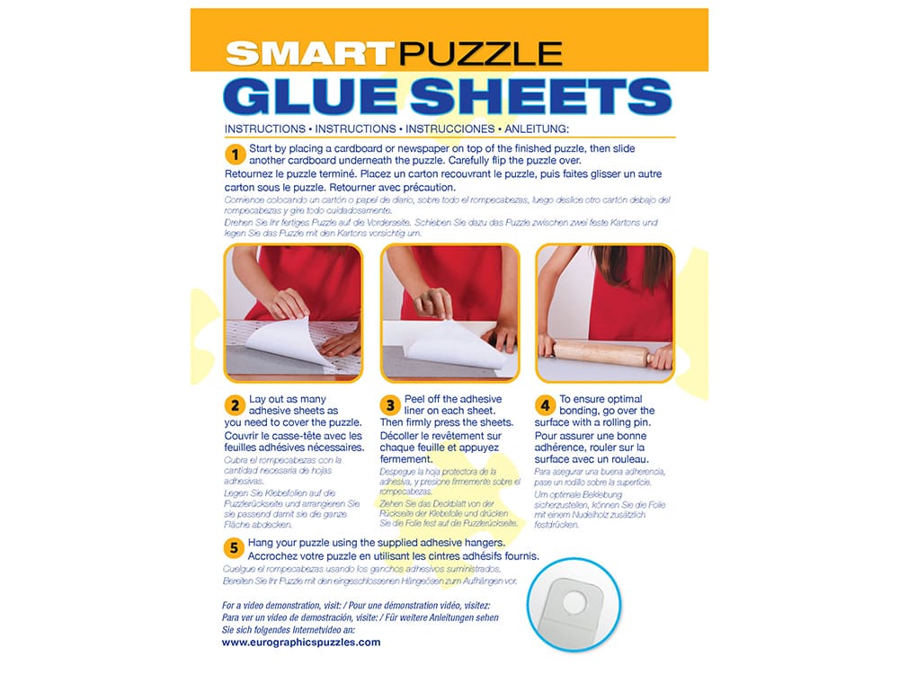 SMART PUZZLE GLUE SHEETS - Click Image to Close