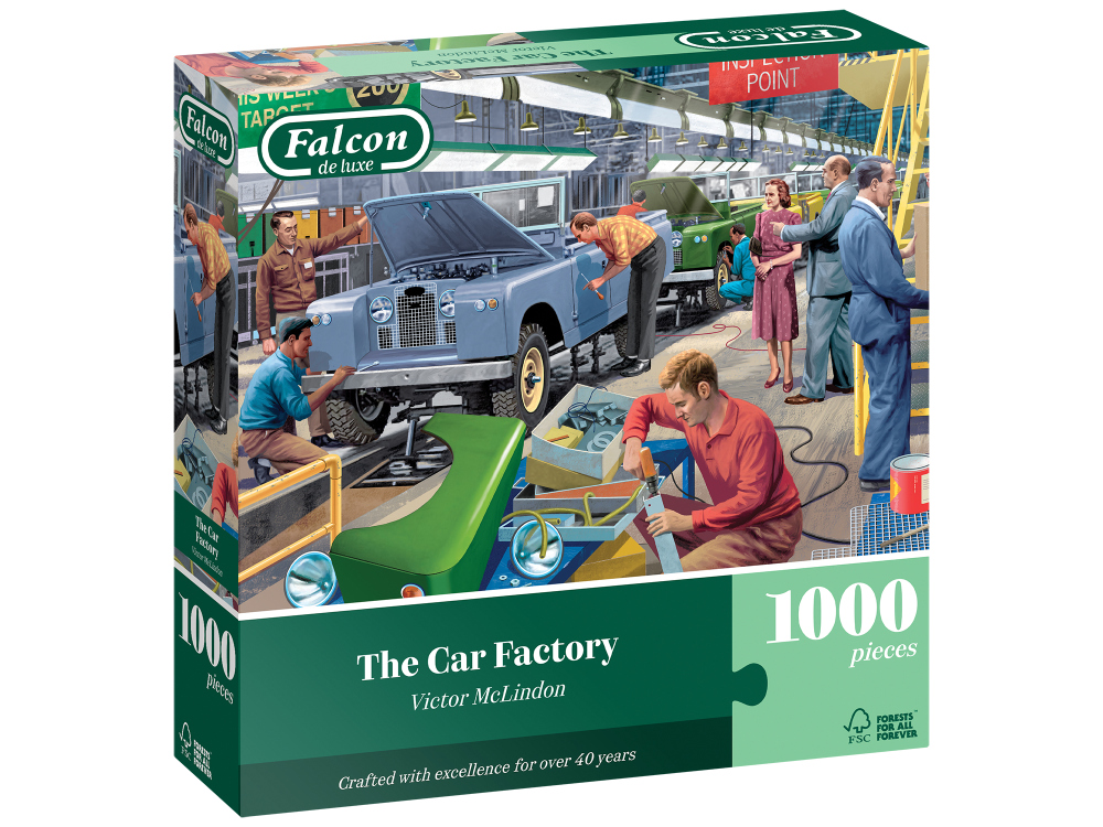 THE CAR FACTORY 1000pc