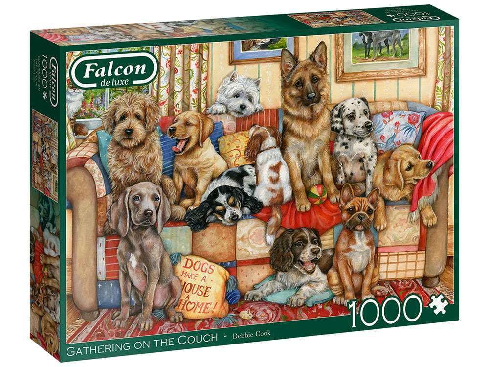 GATHERING ON THE COUCH 1000pc