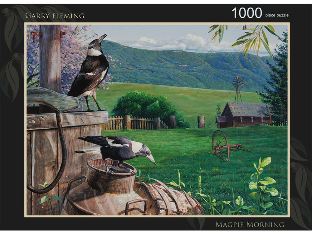 GARRY FLEMING MAGPIES 1000 pc