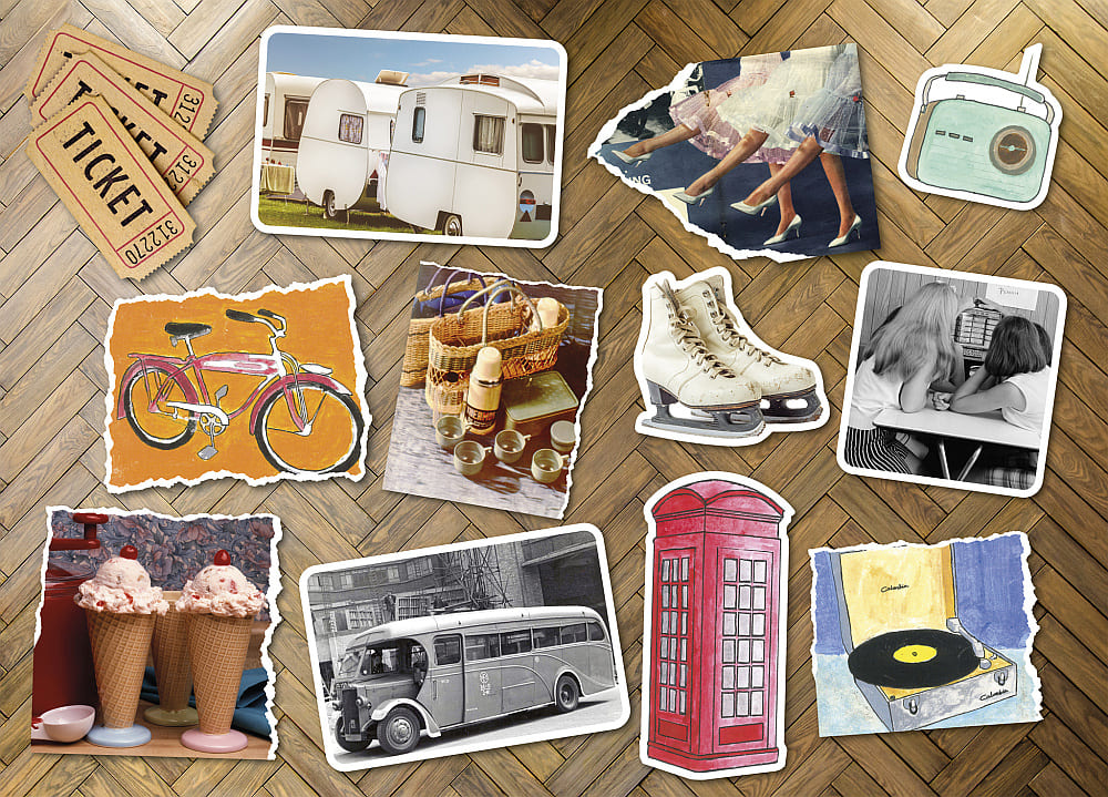 PIECING TOGETHER DAYS OUT 12pc - Click Image to Close