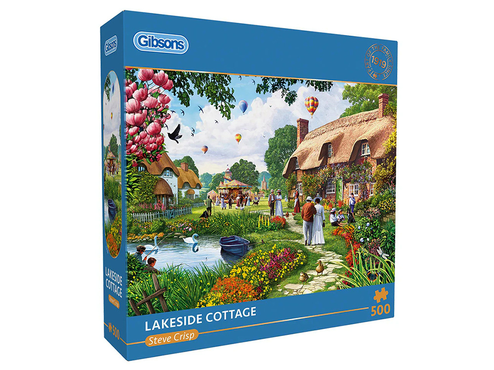 LAKESIDE COTTAGE 500pc