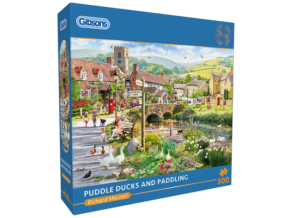 PUDDLE DUCKS & PADDLING 500pc